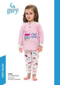 PIGIAMA NEONATA M/L S10044 Tellini S.r.l. Ingrosso Abbigliamento